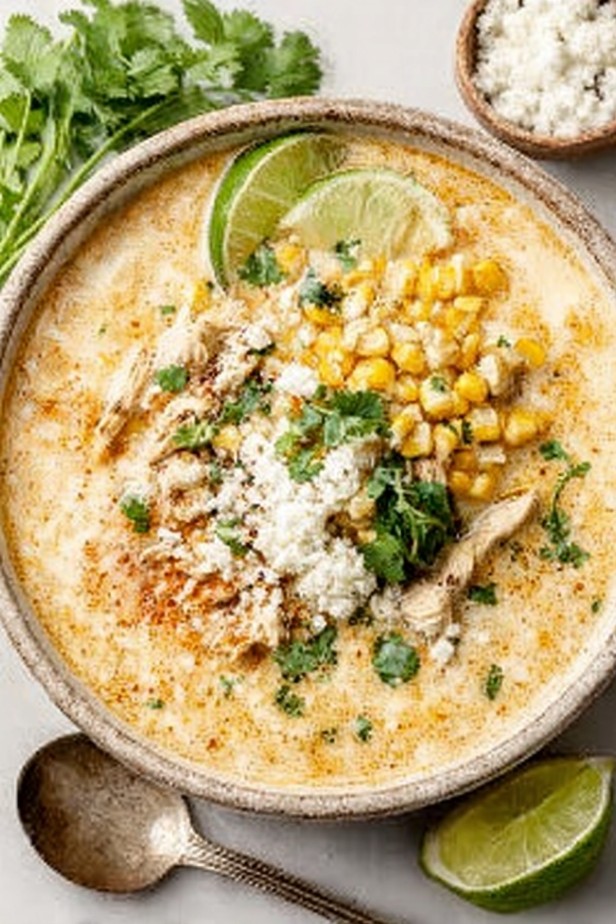 Mexikanische Straßenmaissuppe image 2