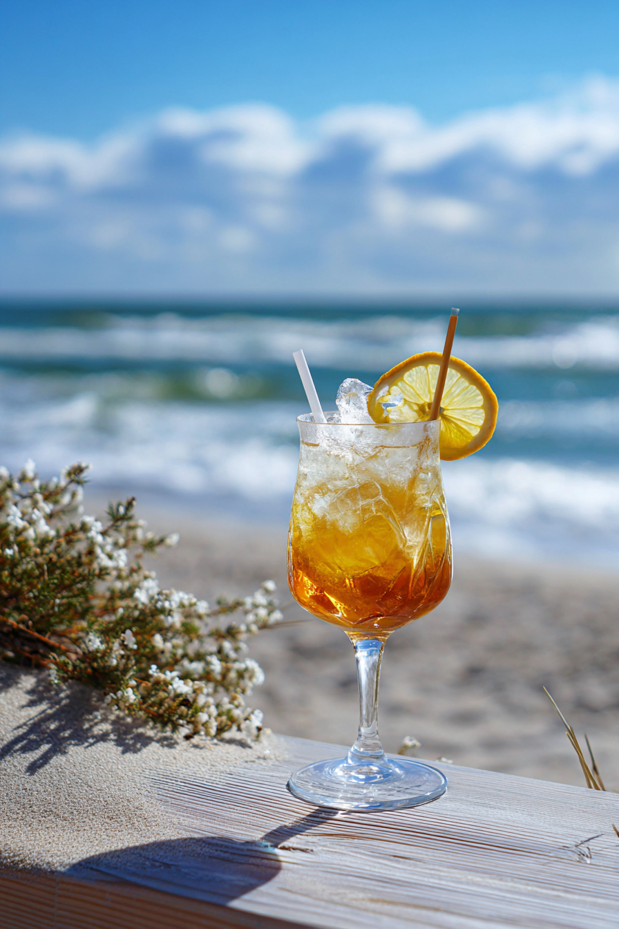 Alkoholfreier Safe Sex on the Beach Cocktail image 2