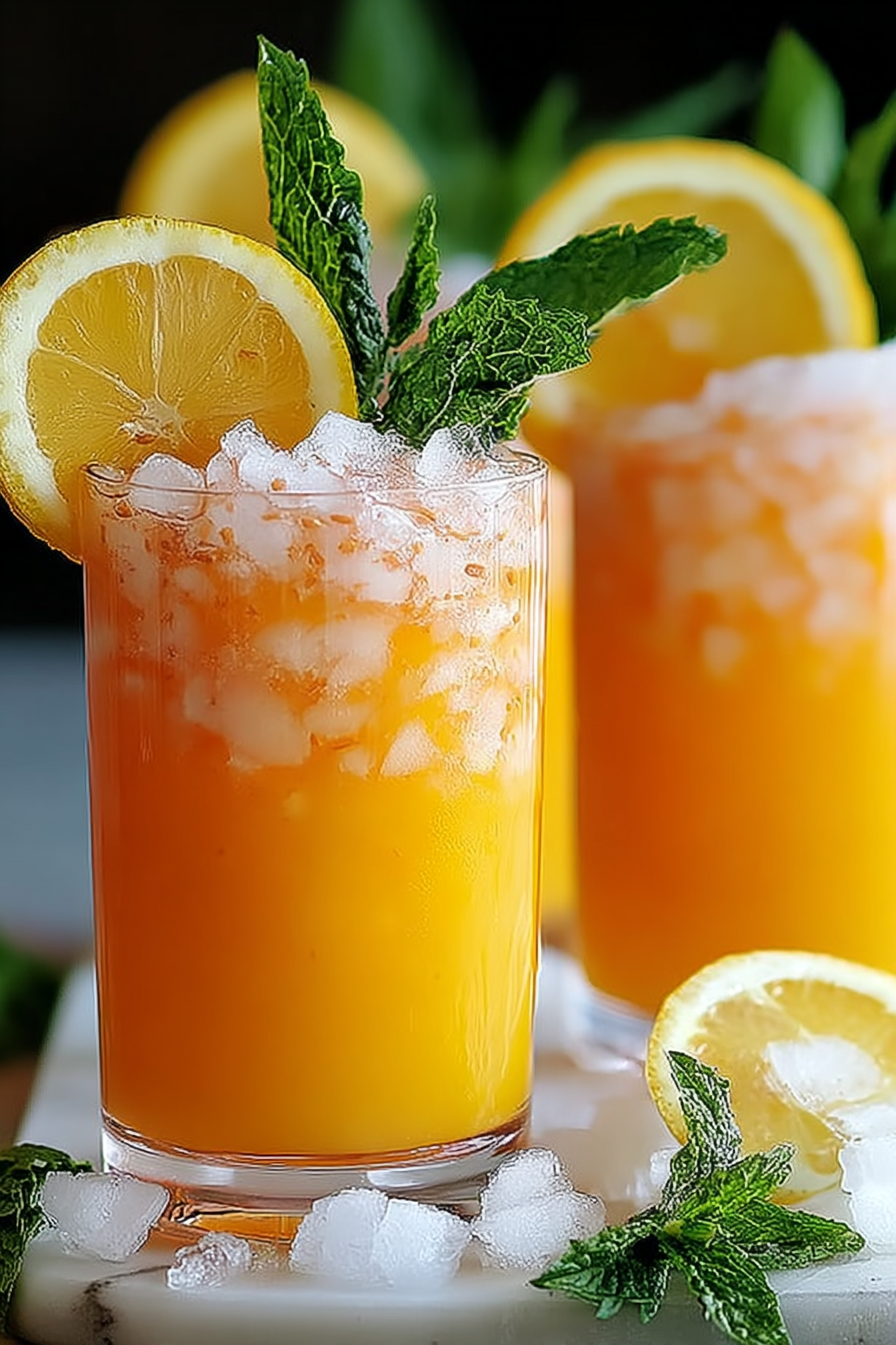 Das einfachste Rezept für gefrorene Pfirsichlimonade! image 2