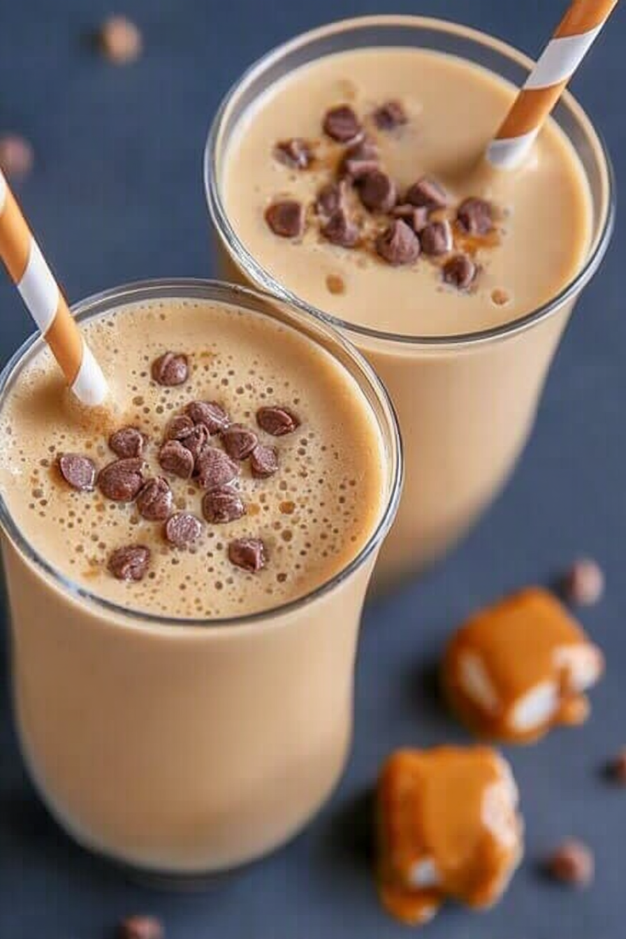 Erdnussbutter-Kaffee-Smoothie image 2