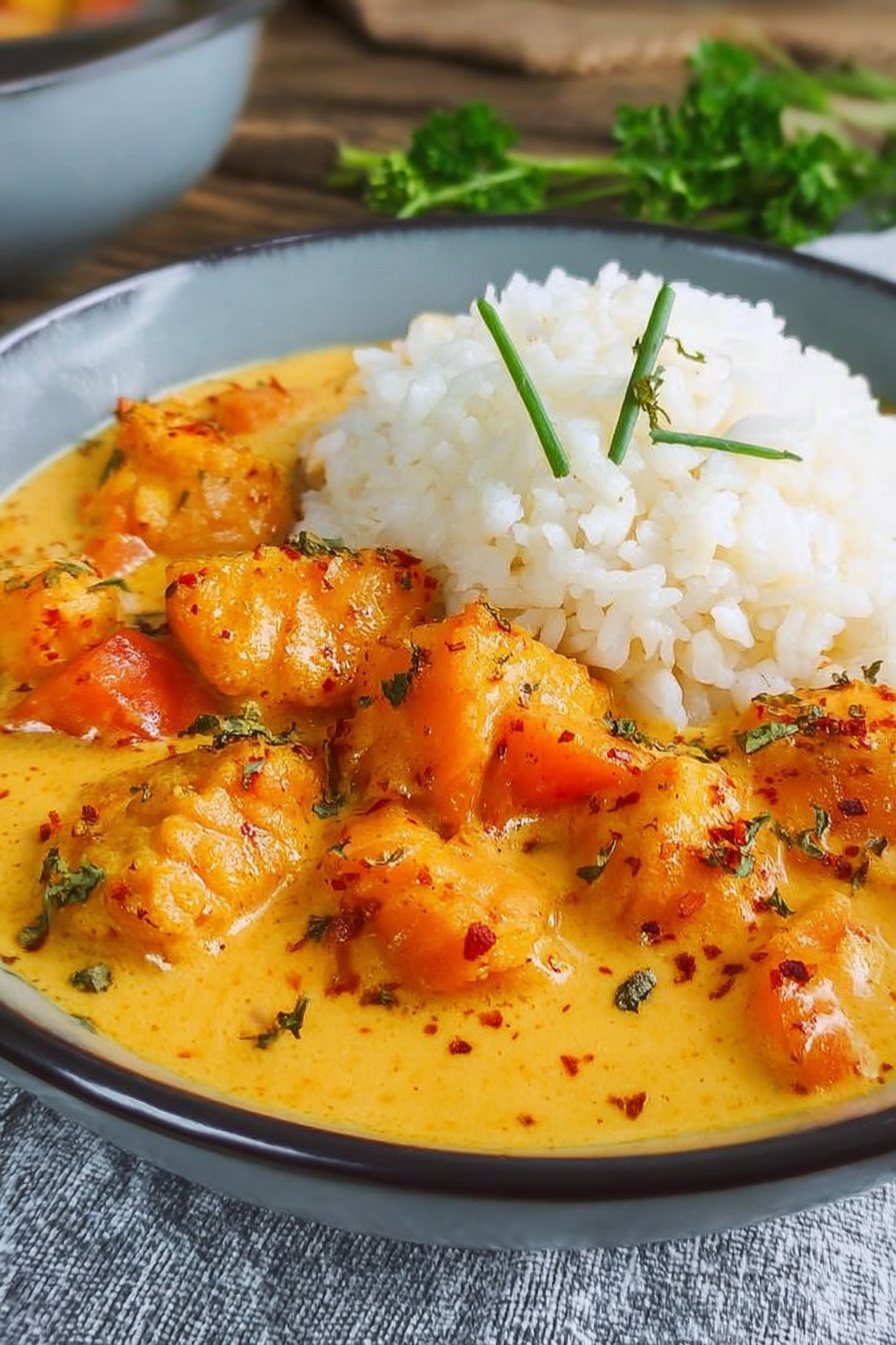 Kürbis-Curry mit Kokosmilch image 2