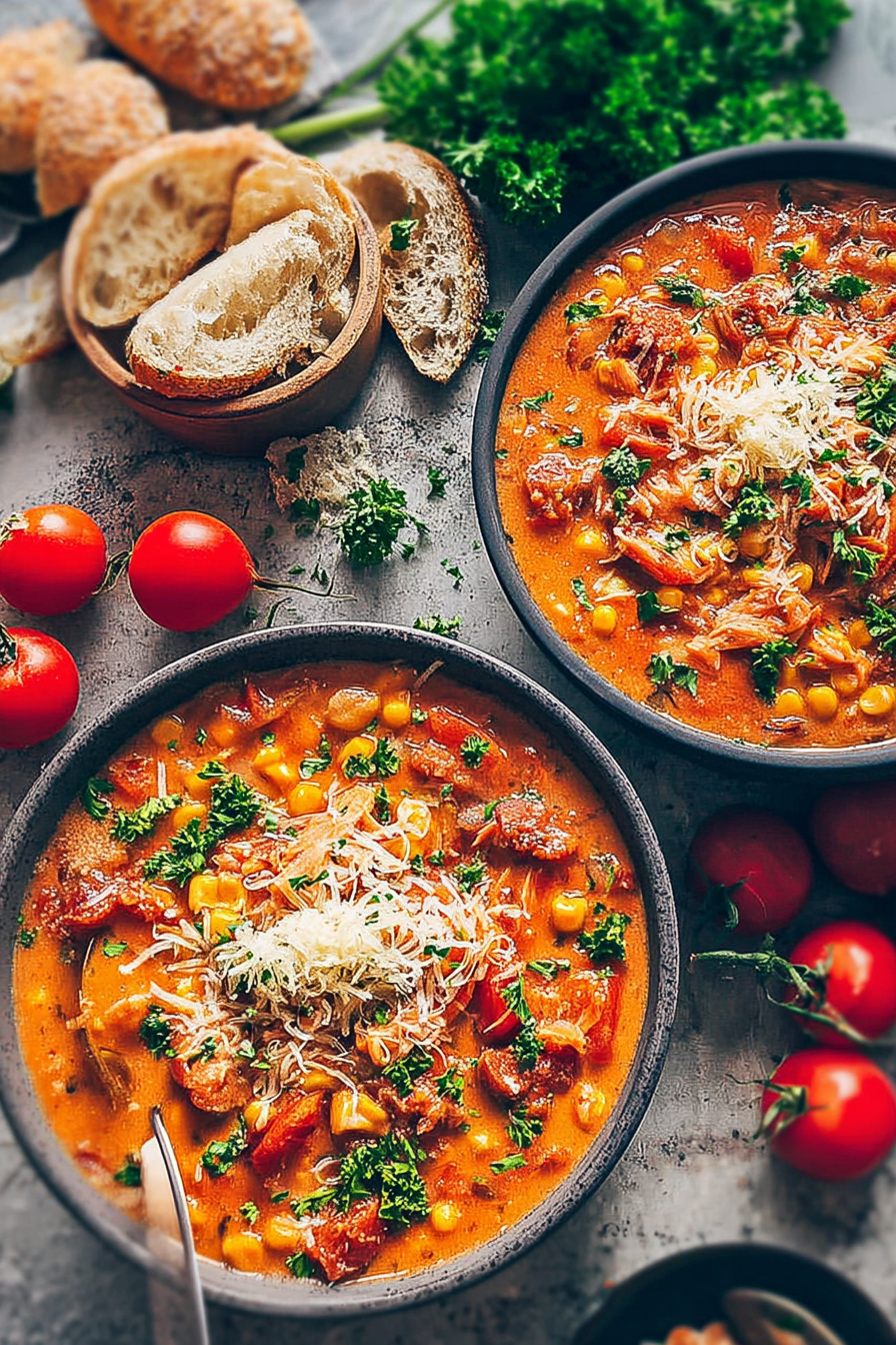 Pizzasuppe | Partysuppe (Vegan) image 2