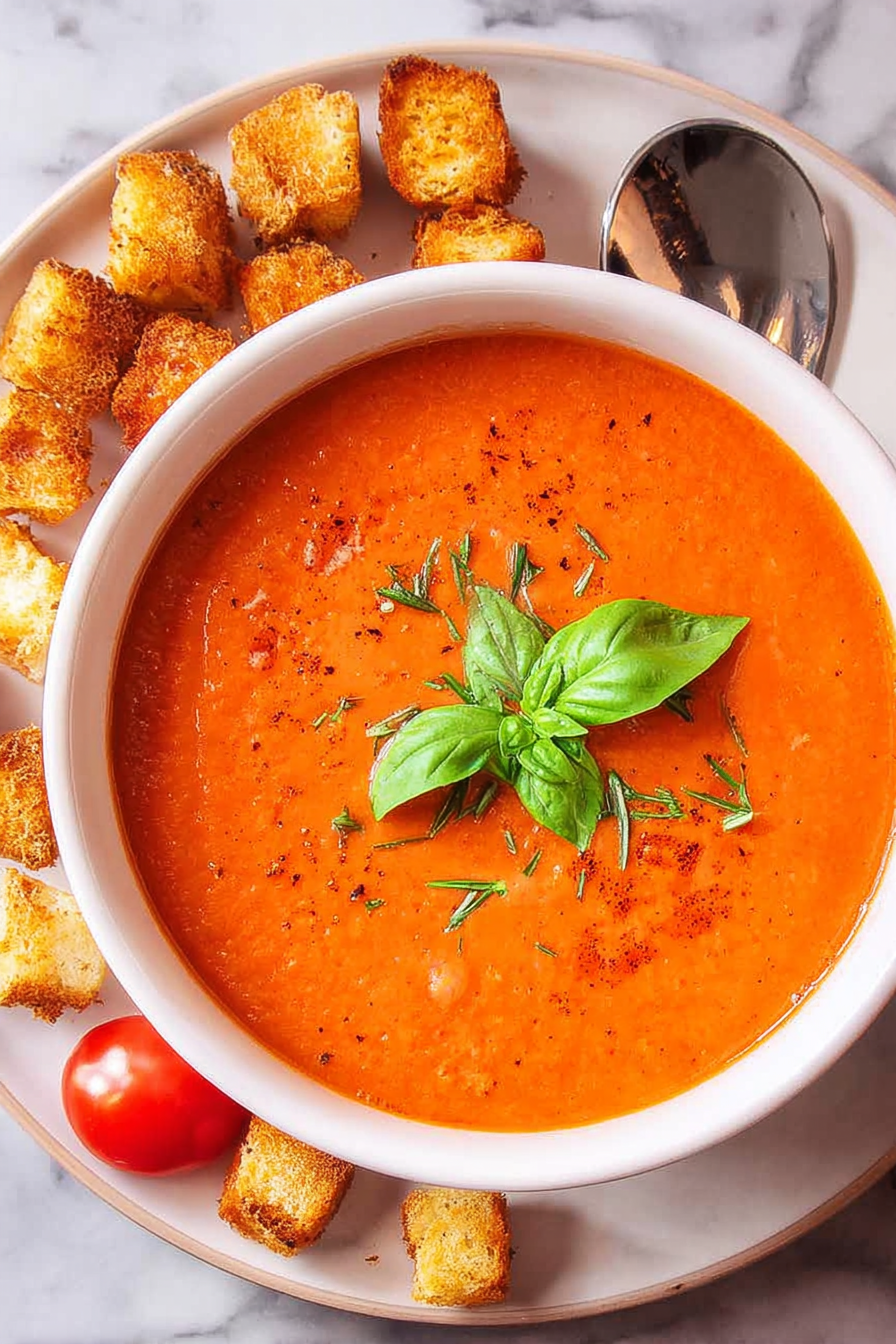 Tomaten-Paprika-Suppe aus dem Ofen image 2