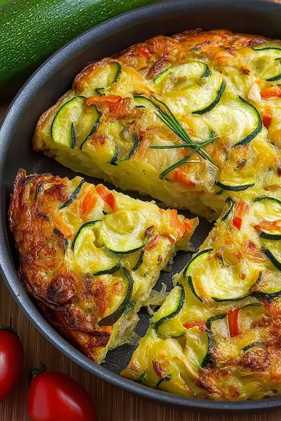 Vegetarischer Kartoffelauflauf mit Zucchini, Karotten und Zwiebeln: Ein unglaubliches Ultimatives Rezept image 2