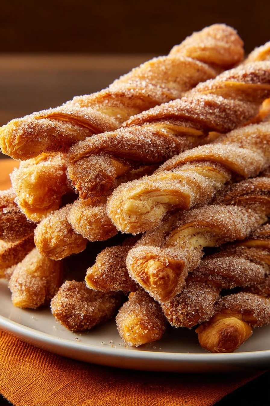 Zimt-Zucker-Stangen aus Blätterteig: So klebt der Zucker endlich! image 2