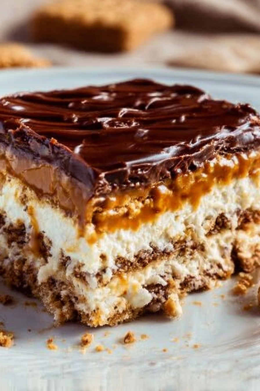 Butterkeks-Kuchen ohne Backen mit Milchmädchen Karamell image 2