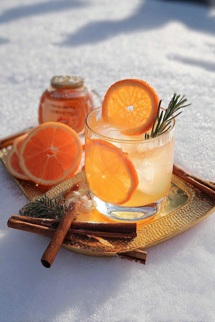 Mandarinen Lillet mit Zimt image 2