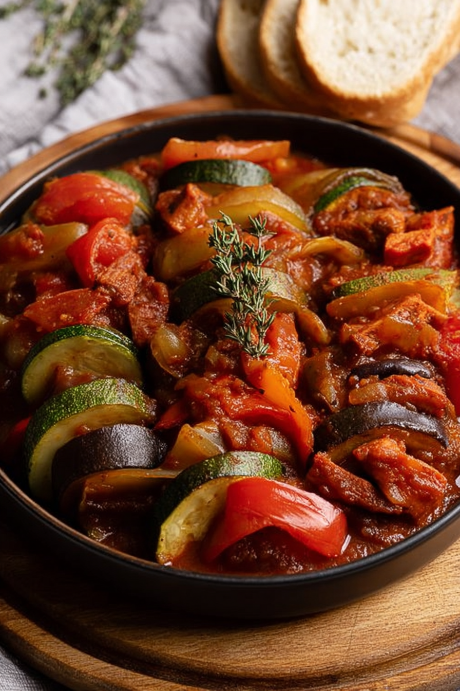 Oricucumber Wateral Ratatouille Rezept mit Gemüse image 2