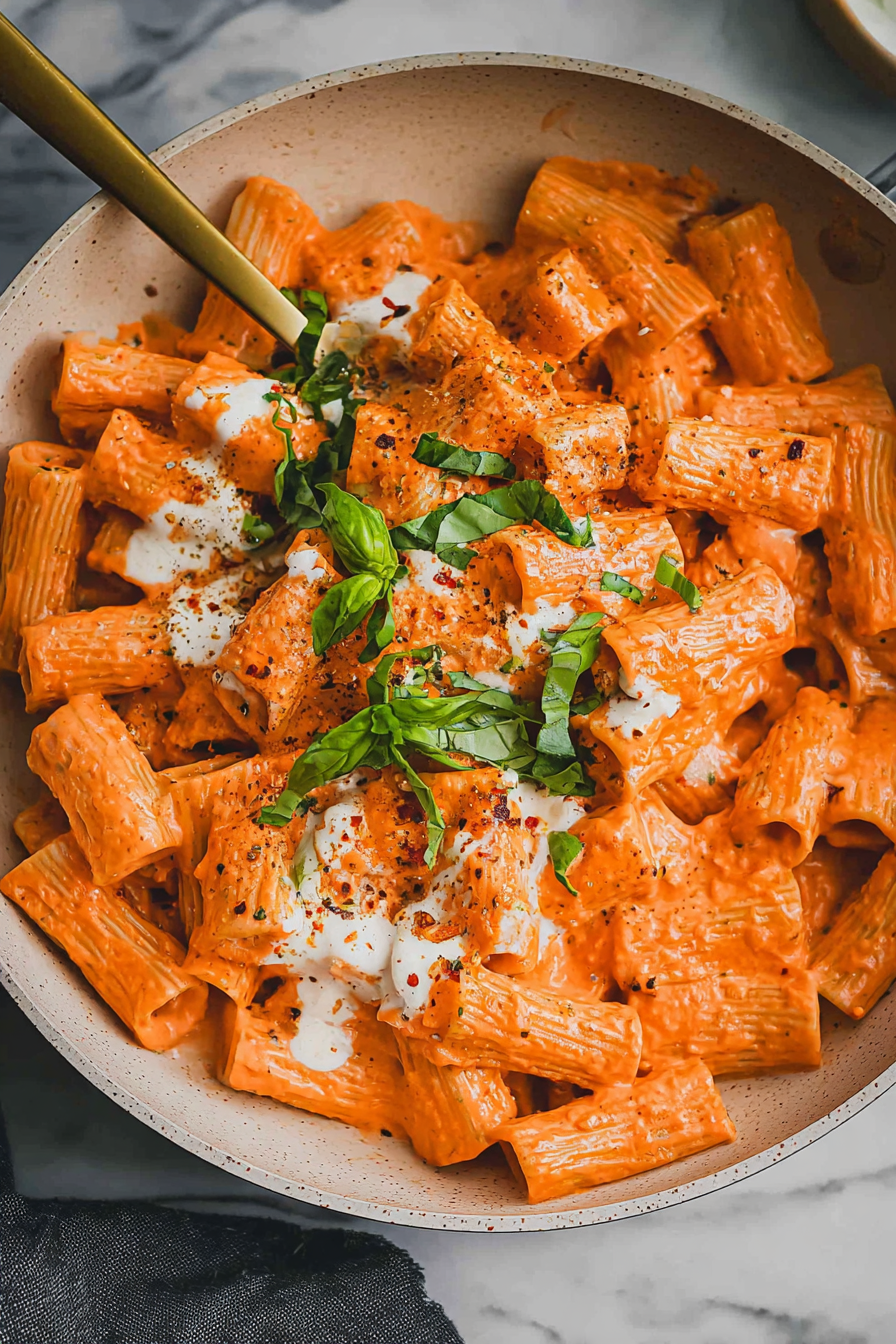 Protein Nudeln mit Hüttenkäse image 2