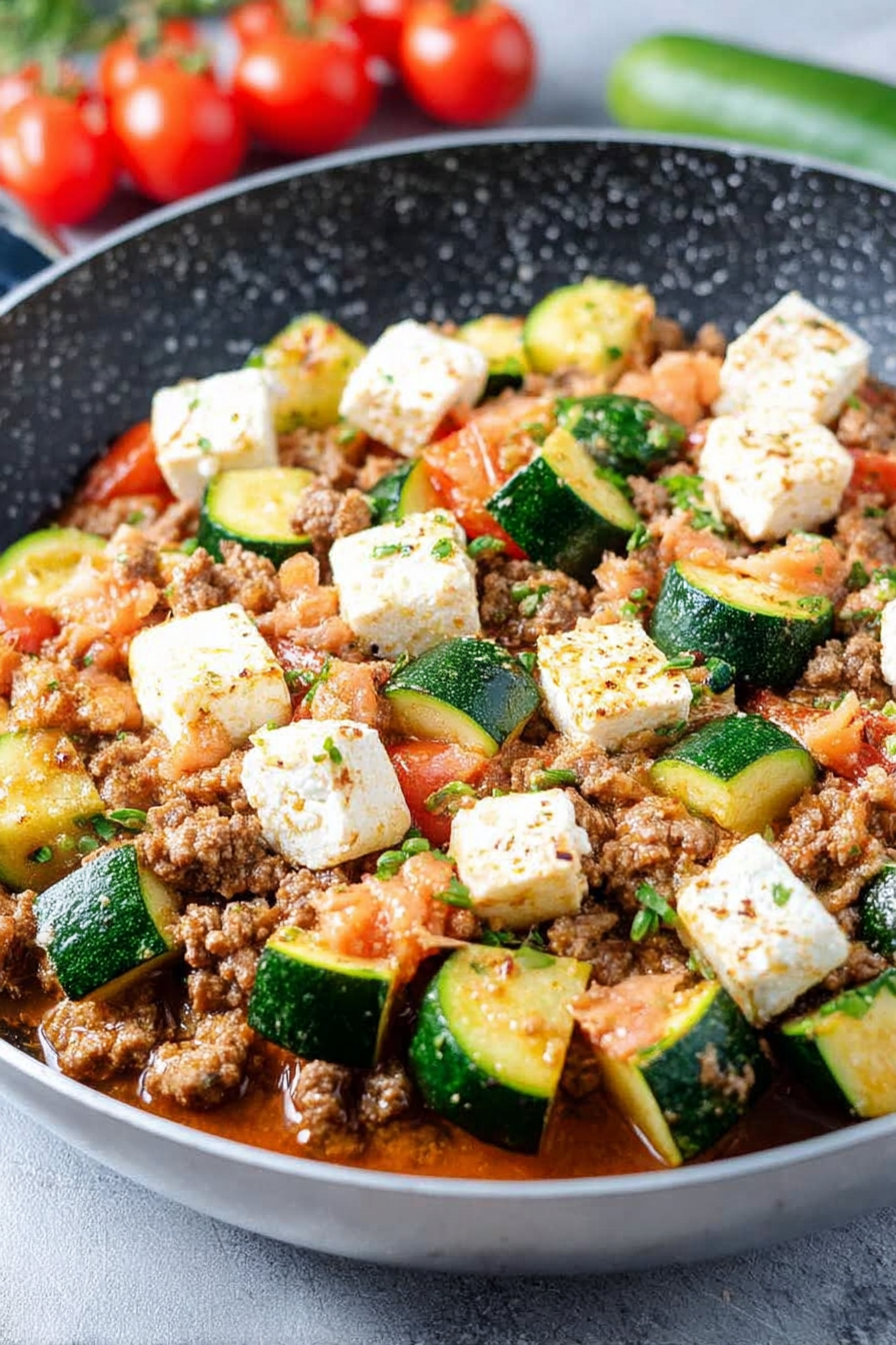 Schnelle Zucchini-Hackfleisch-Pfanne image 2