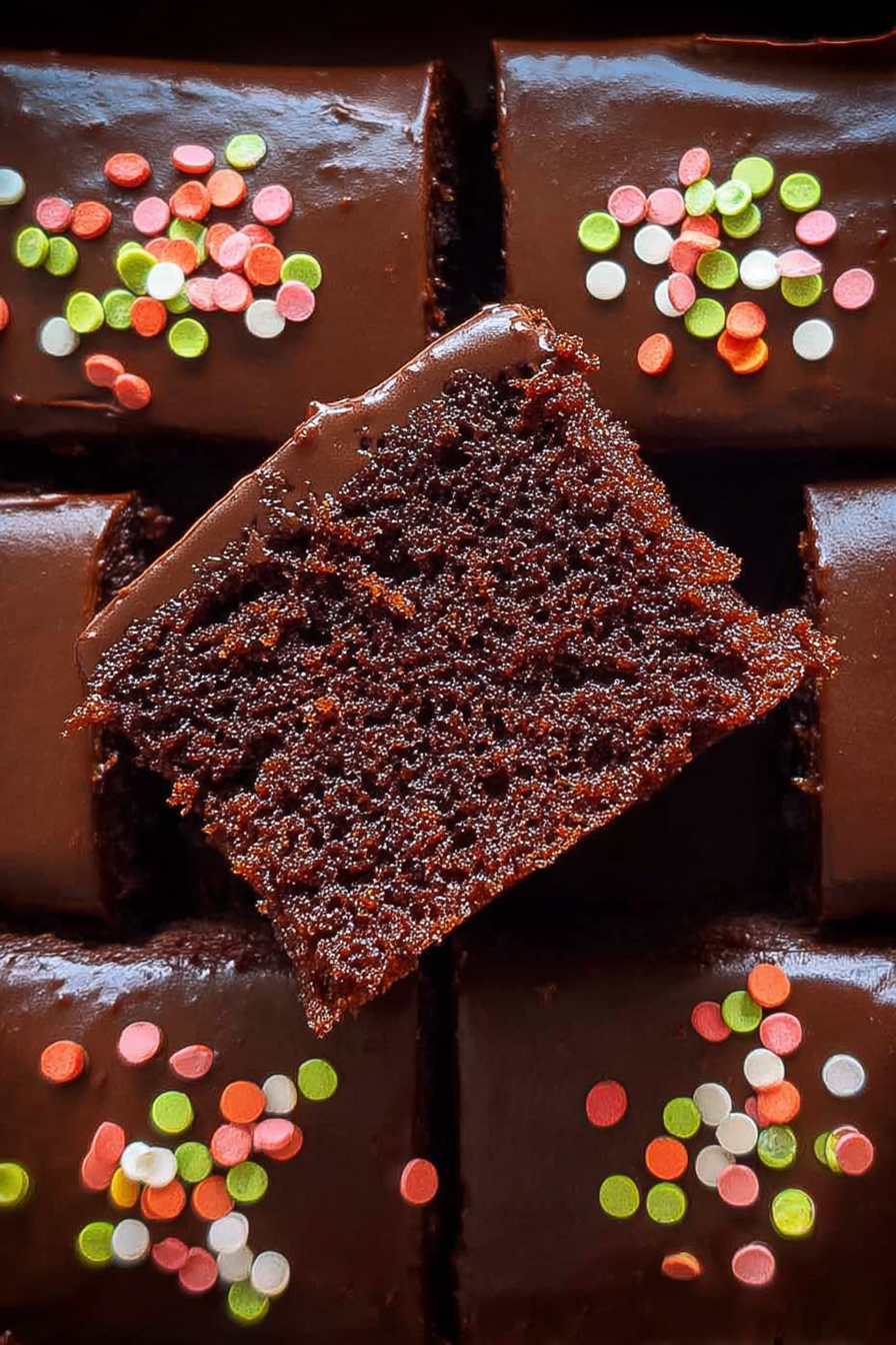 Schokokuchen vom Blech – saftig & schnell image 2