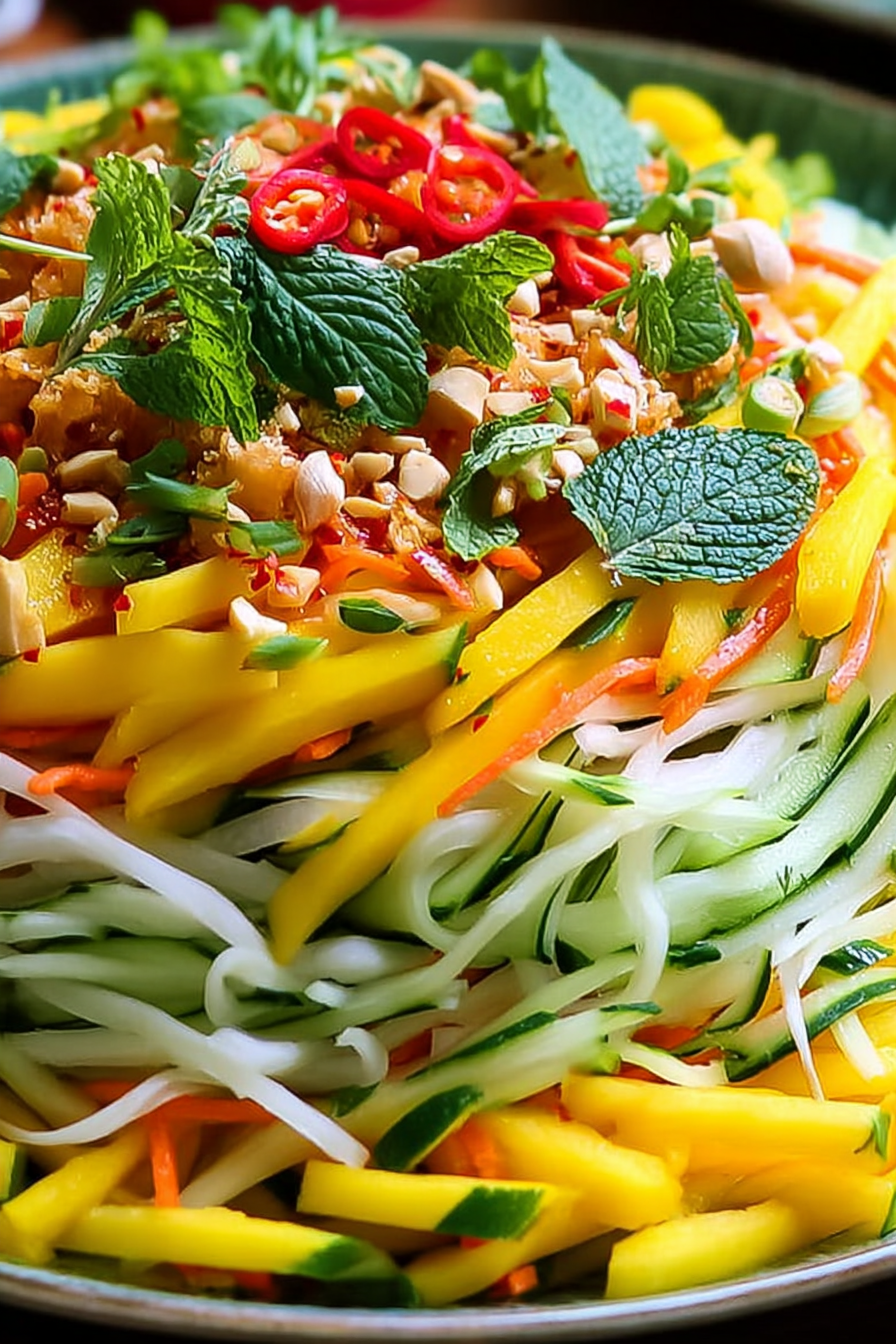Thailändischer Mangosalat image 2