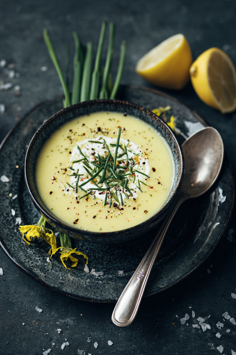 Vegane Kartoffellauchsuppe image 2