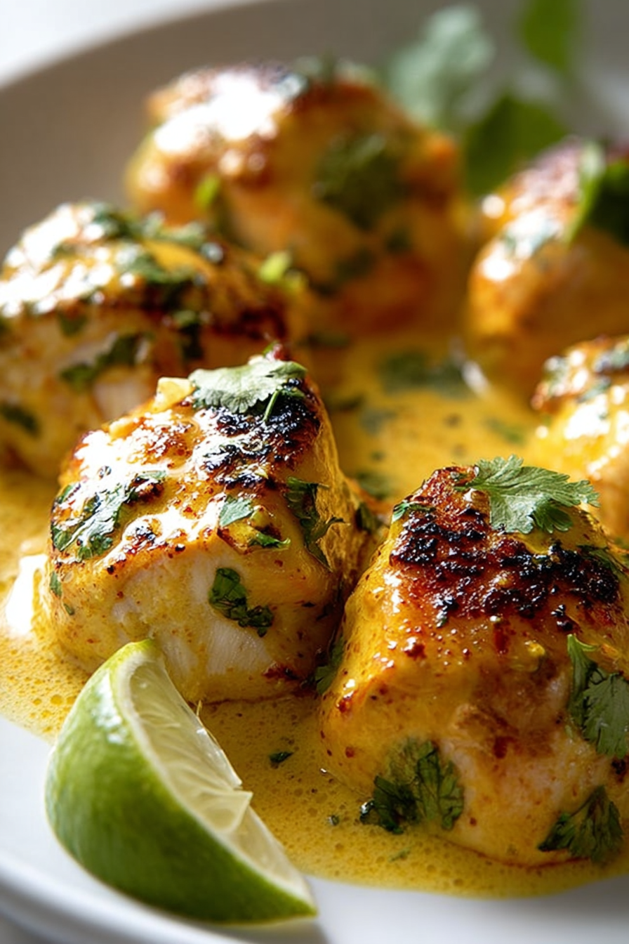 Zartes Hähnchen in Kokos-Limetten-Sauce image 2