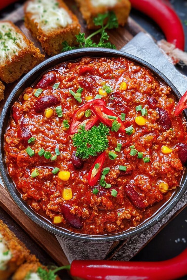 Chili mit Fleisch Rezept schnell und einfach image 2