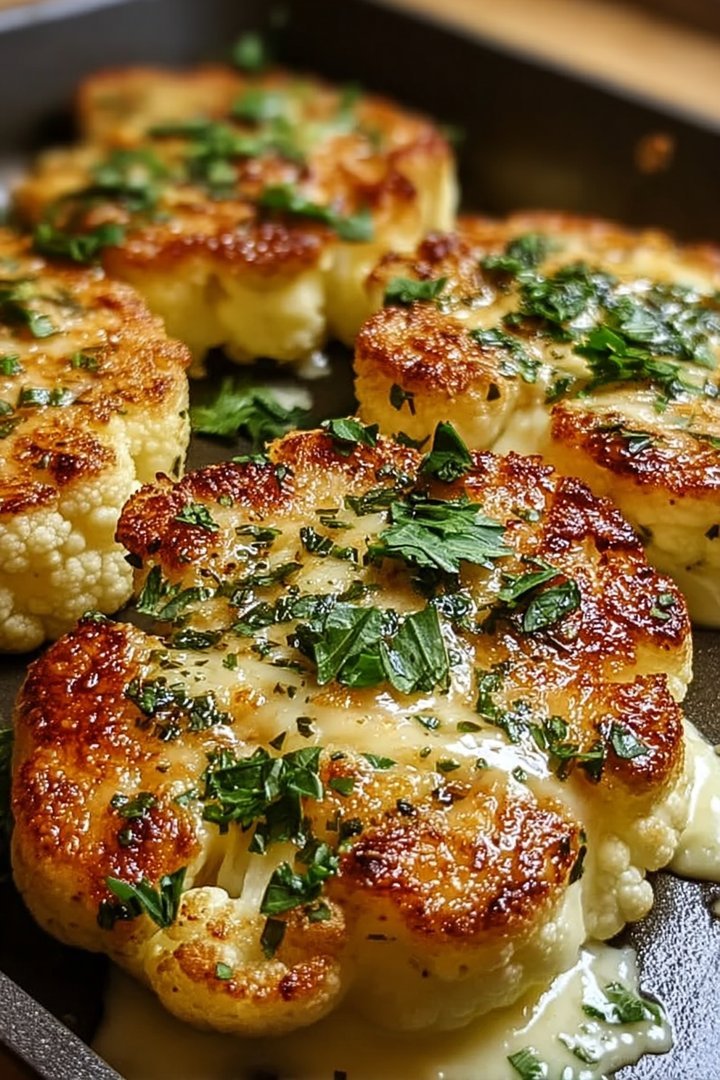 Gebackene Mozzarella-Blumenkohlsteaks image 2