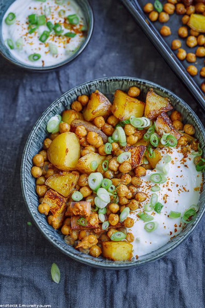 Kartoffel-Bowl mit Kichererbsen image 2