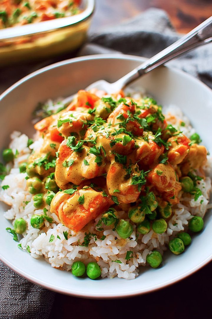 Reis mit Gemüse-Frischkäse-Sauce image 2