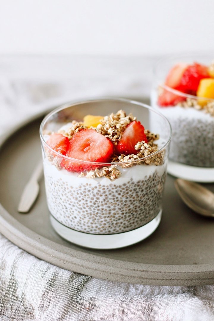 Super-nahrhafter Vanille-Chia-Pudding image 2