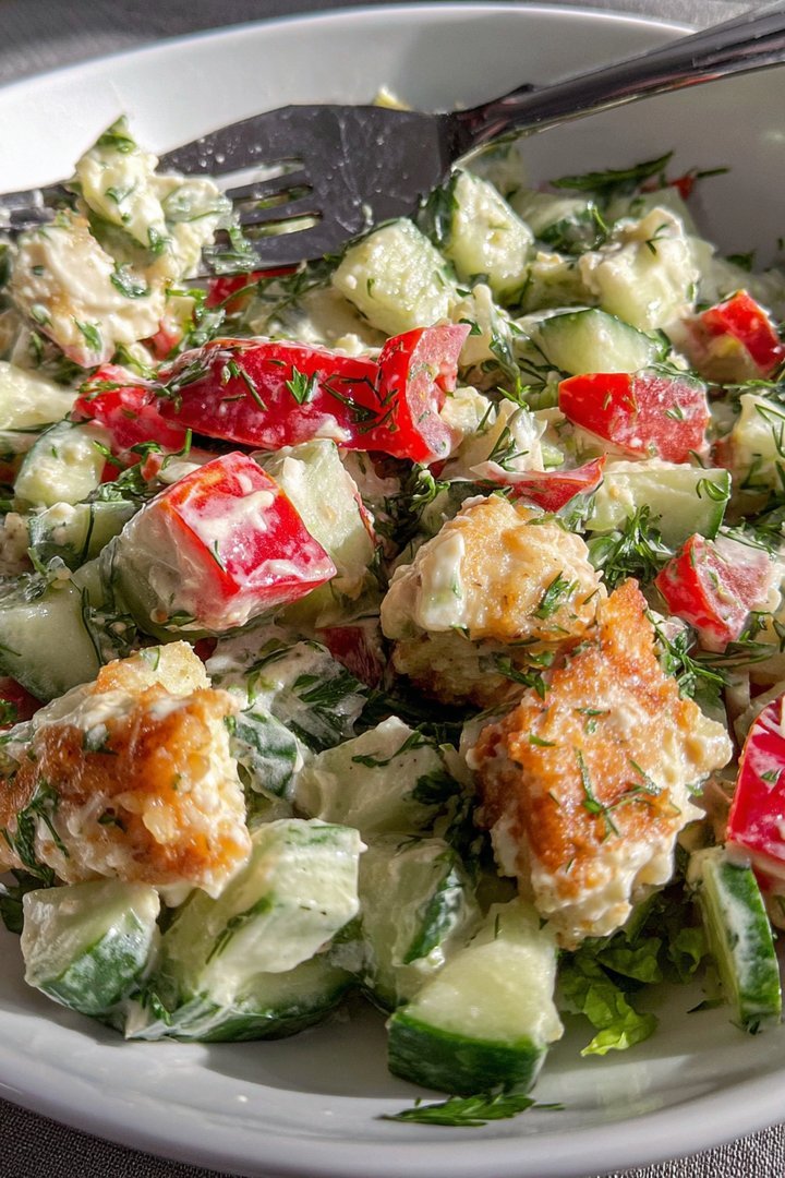 Vegetarischer Frühlingssalat image 2