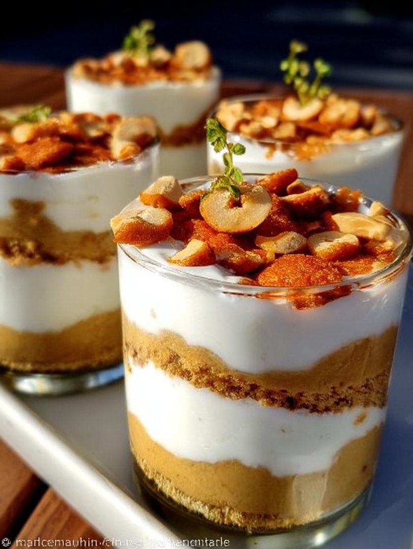 Apfelmus-Joghurt-Dessert image 2