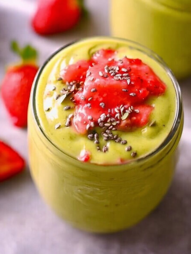 Erdbeer-Avocado-Smoothie image 2