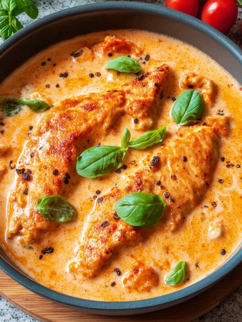 Hähnchenfilet vom Kalb in Frischkäse-Parmesan-Soße: Einfaches Rezept für jeden Tag image 2