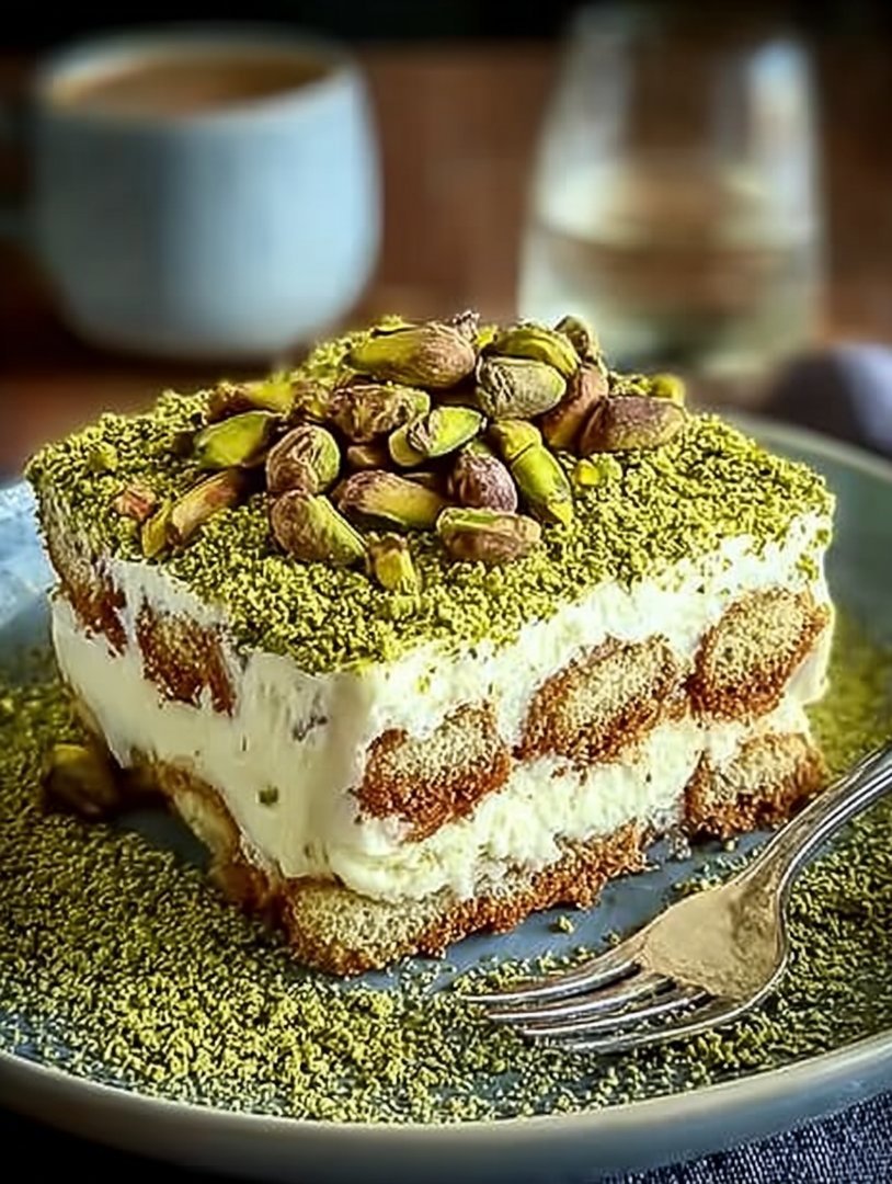 Himmlisches Pistazien Tiramisu: Nussiger Genuss im Glas image 2