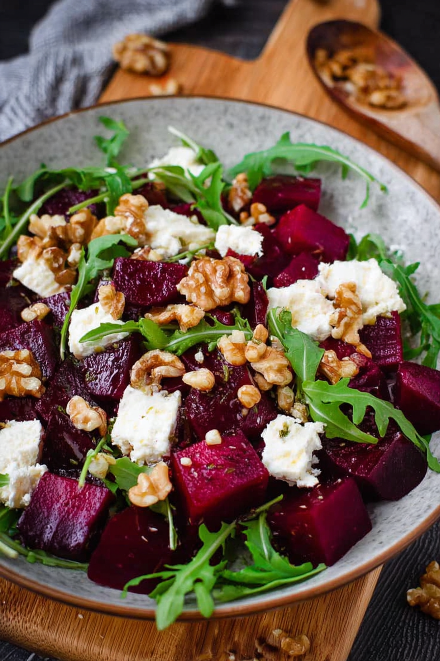 Rote Bete Salat mit Walnüssen und Feta image 2