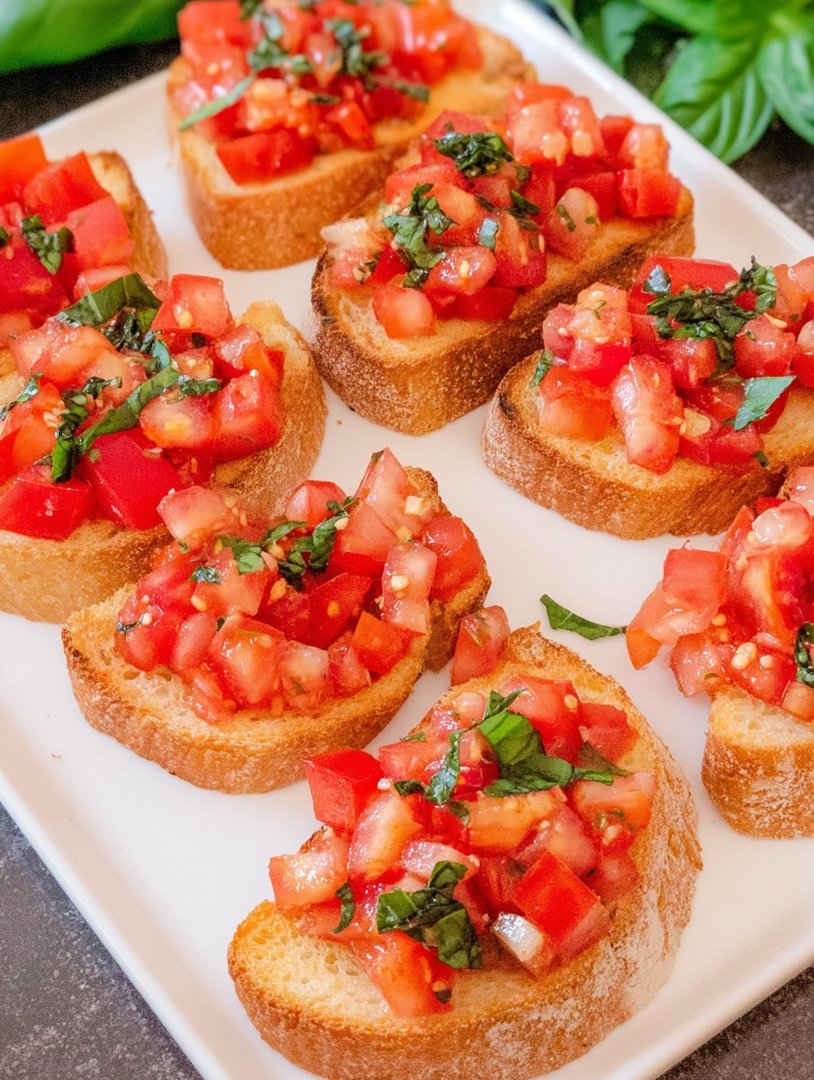 Bruschetta mit Tomaten – klassisch italienisch image 2