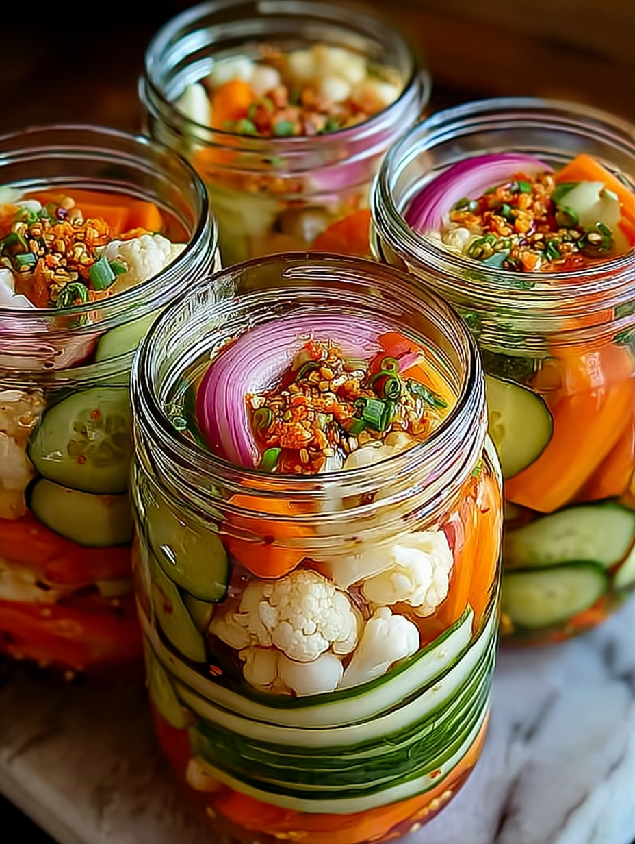 Einfach eingelegtes Gemüse aus dem Kühlschrank image 2