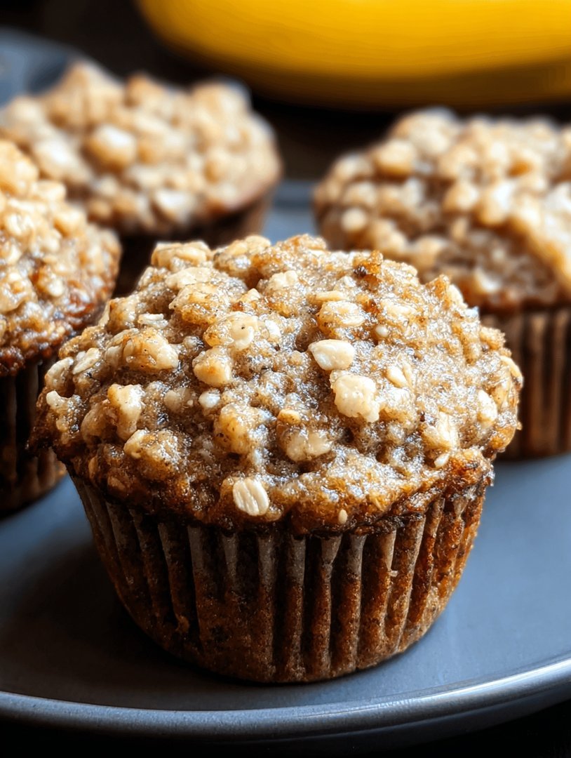 Gesunde Bananen-Haferflocken-Muffins image 2