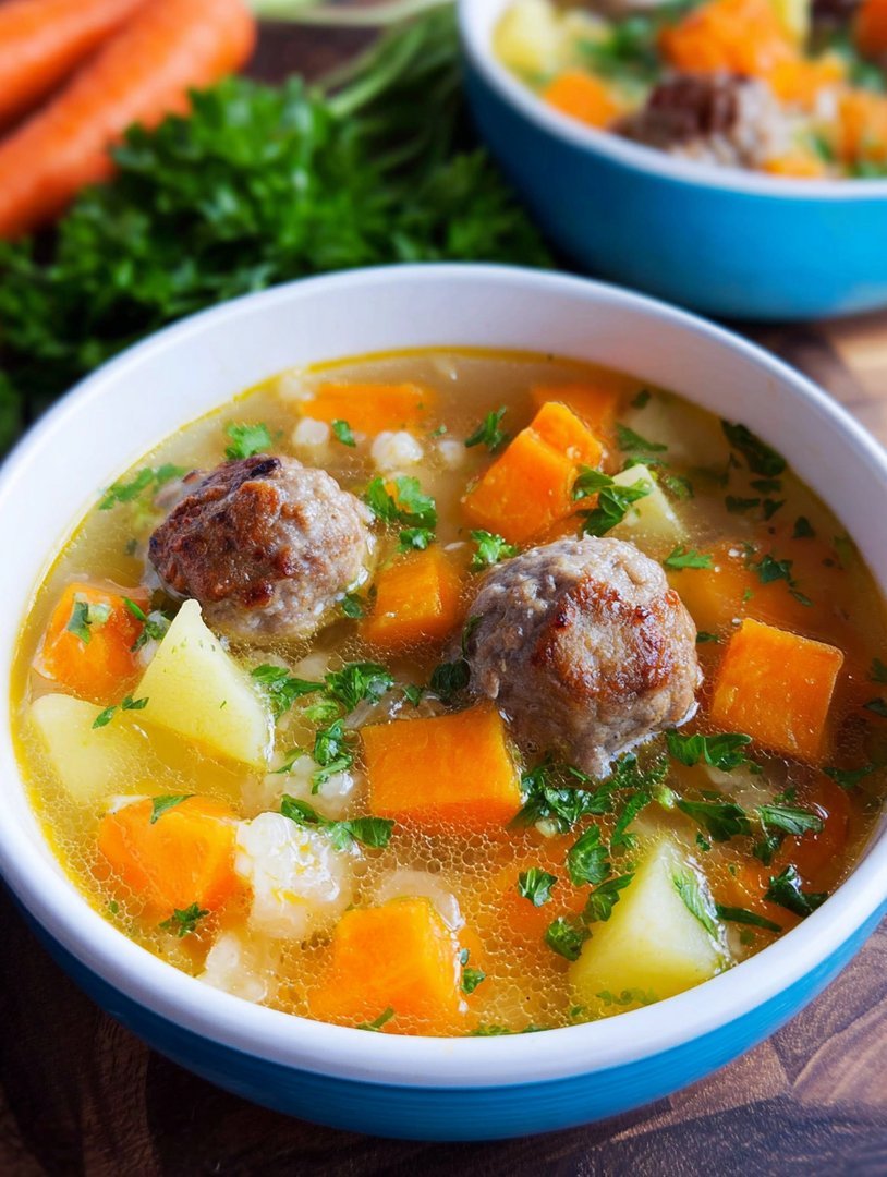 Hackbällchen-Suppe – das einfache Rezept image 2