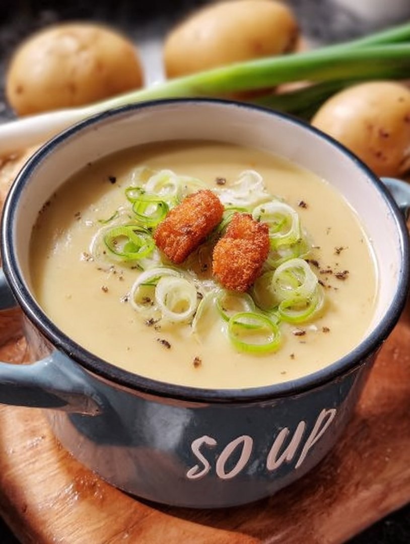 Kartoffel-Lauch-Suppe – schnell & einfach image 2