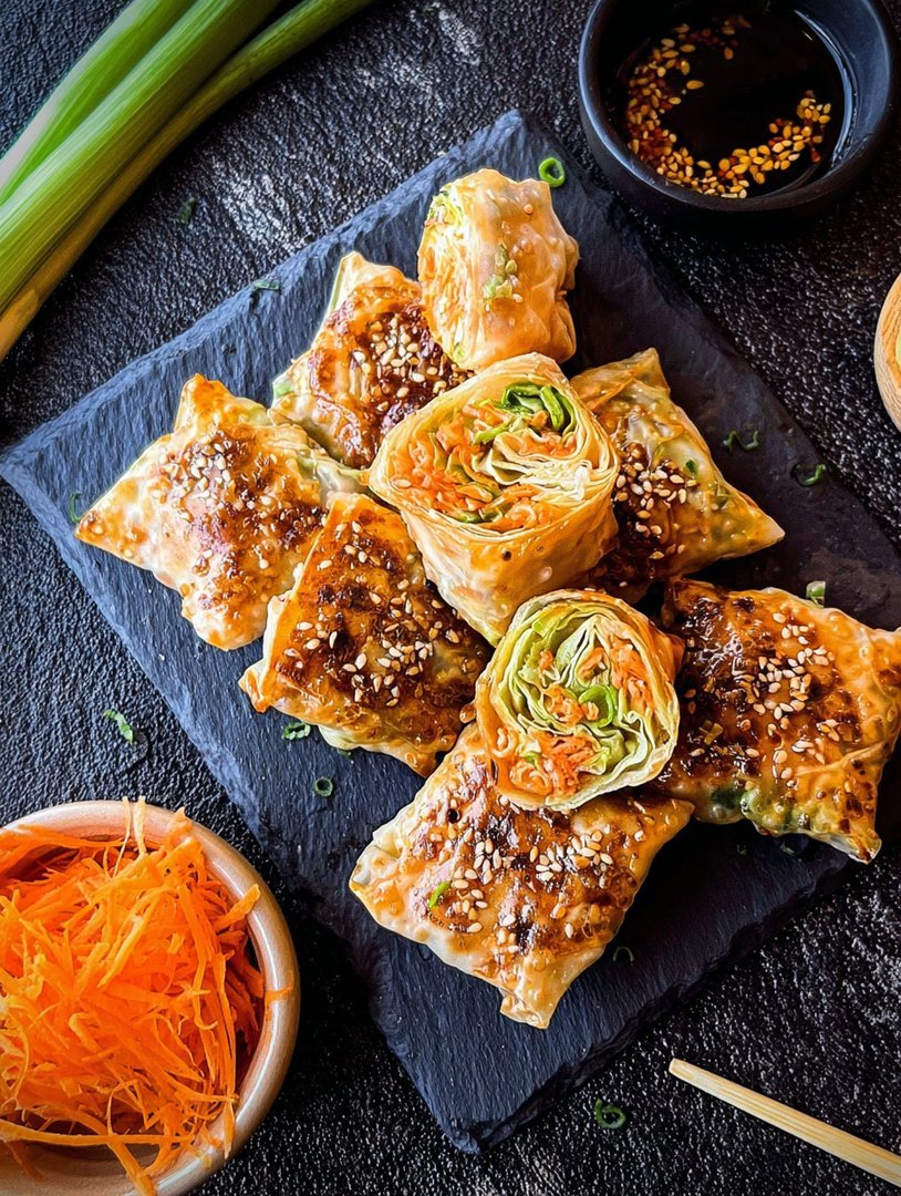 Knusprige Gemüsetaschen (Veganes Rezept) image 2