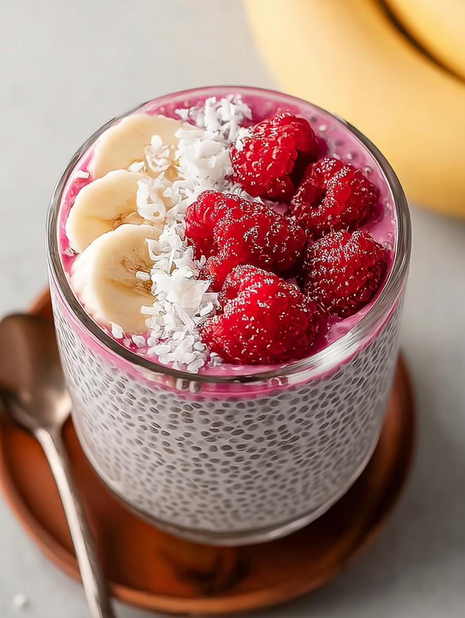 Köstlicher Himbeer-Chia-Pudding image 2