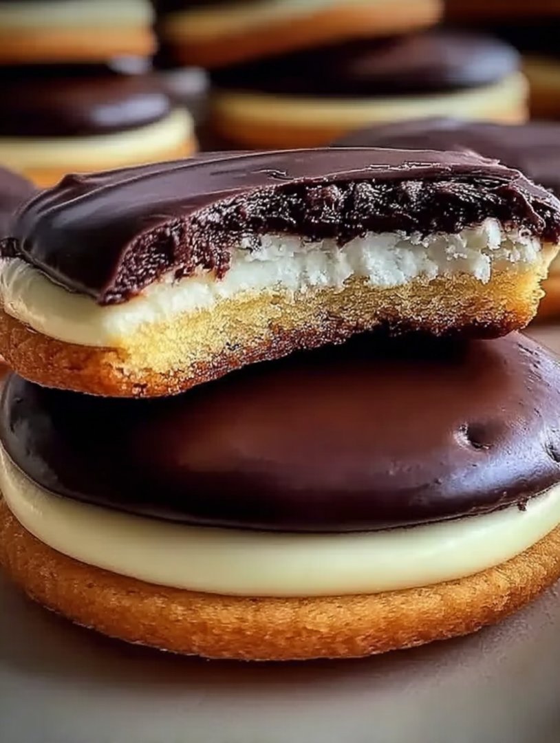 Boston Cream Pie Cookies image 2