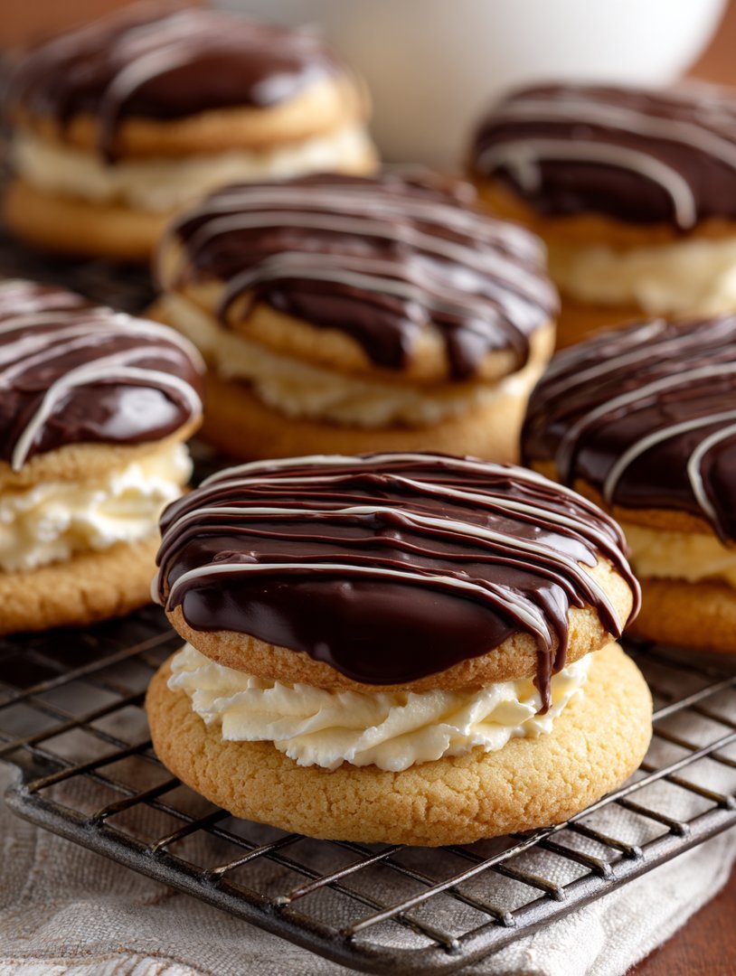 Boston Cream Pie Cookies image 2