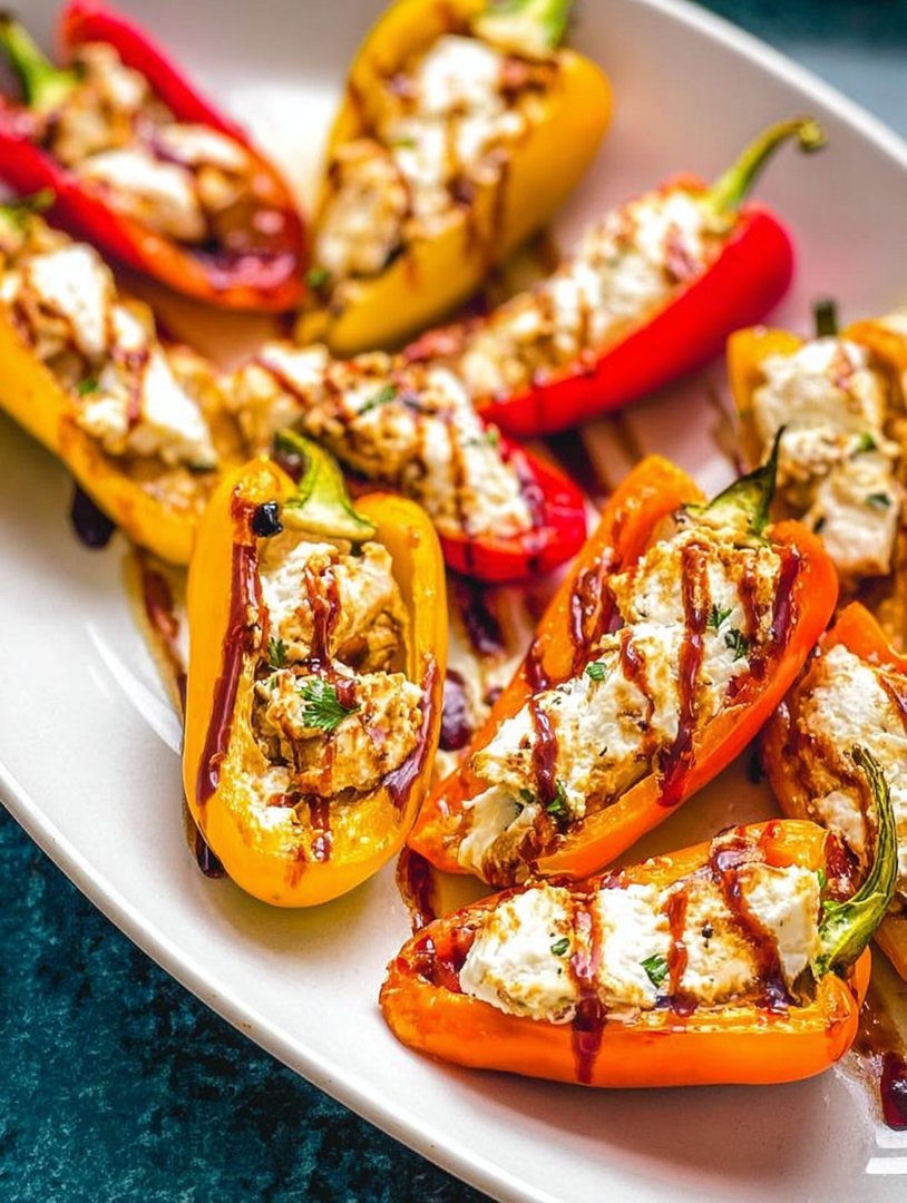 Gefüllte Mini-Paprika mit geröstetem Ziegenkäse image 2