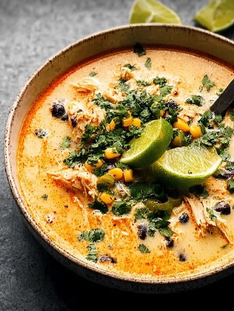 Hühner-Poblano-Suppe image 2