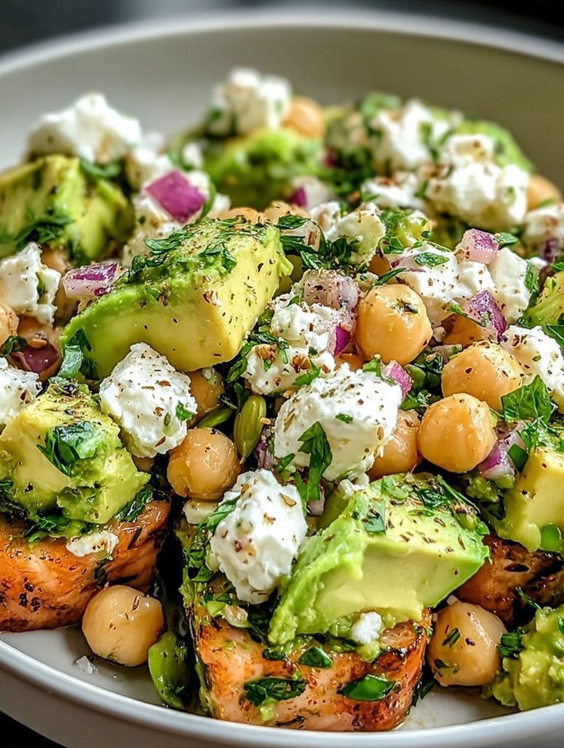 Kichererbsen Feta Avocado image 2