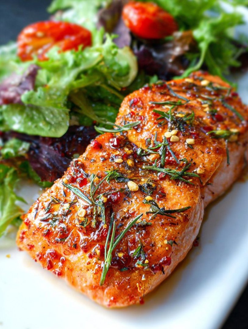 Mediterraner gebackener Lachs image 2