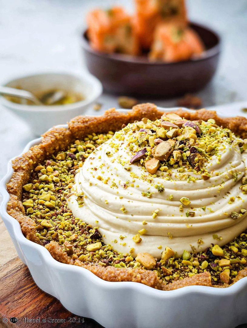 Pistazien-Vanillepudding-Torte image 2