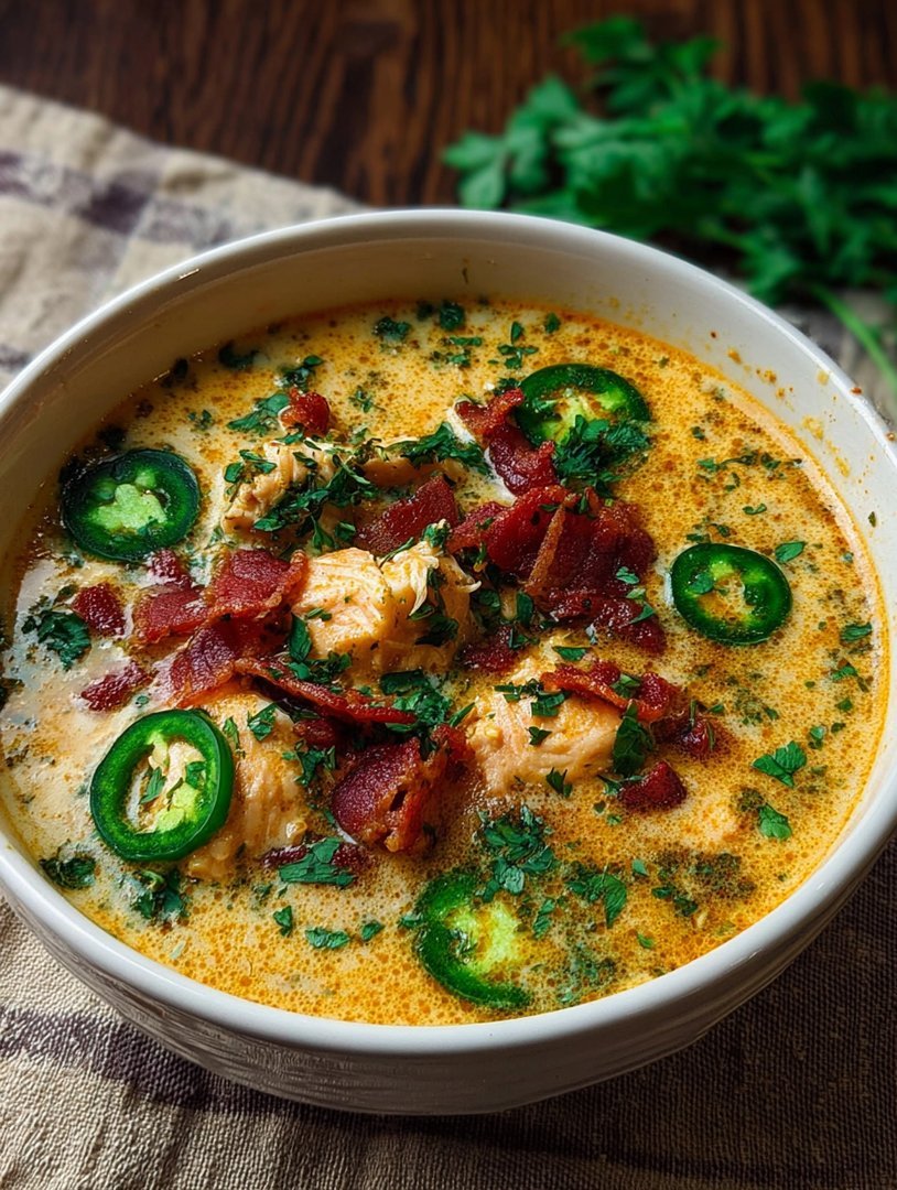 Scharfe Jalapeño-Popper-Hühnersuppe image 2