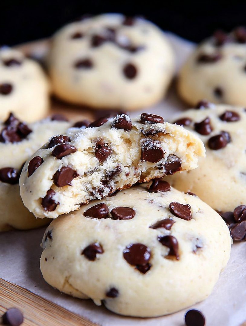 Schokoladenstückchen-Käsekuchen-Kekse image 2