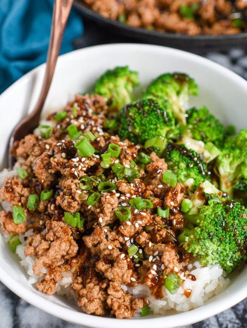 Teriyaki-Truthahn-Reisschüsseln image 2