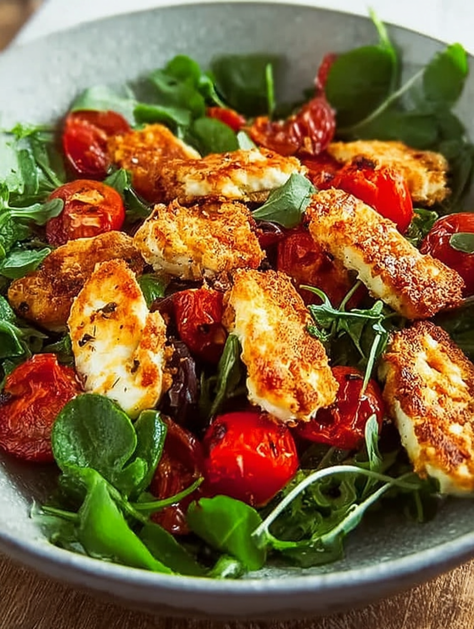 Tomaten-Halloumi-Salat: Ein unglaublicher ultimativer Genuss für leichte Mahlzeiten image 2