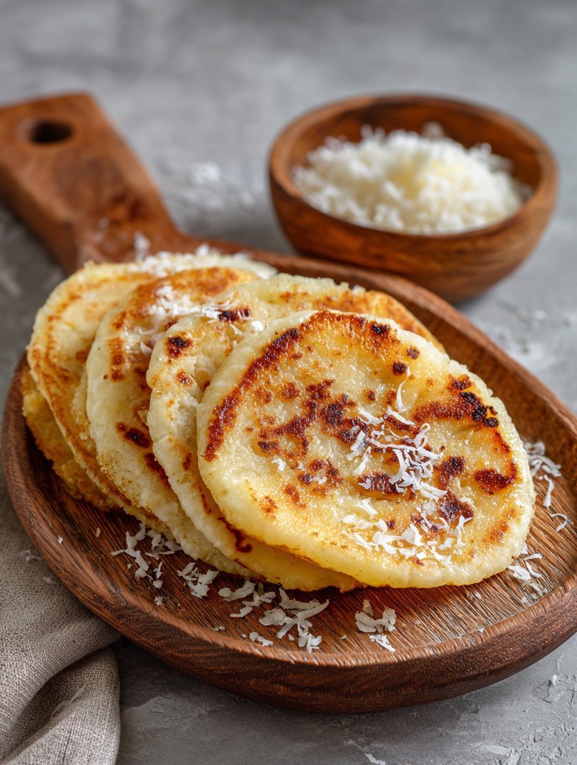 Venezolanische Zuckermais-Cachapas image 2