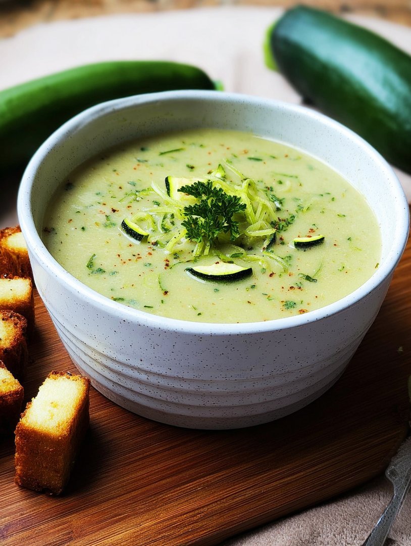 Zucchinisuppe schnell und einfach image 2