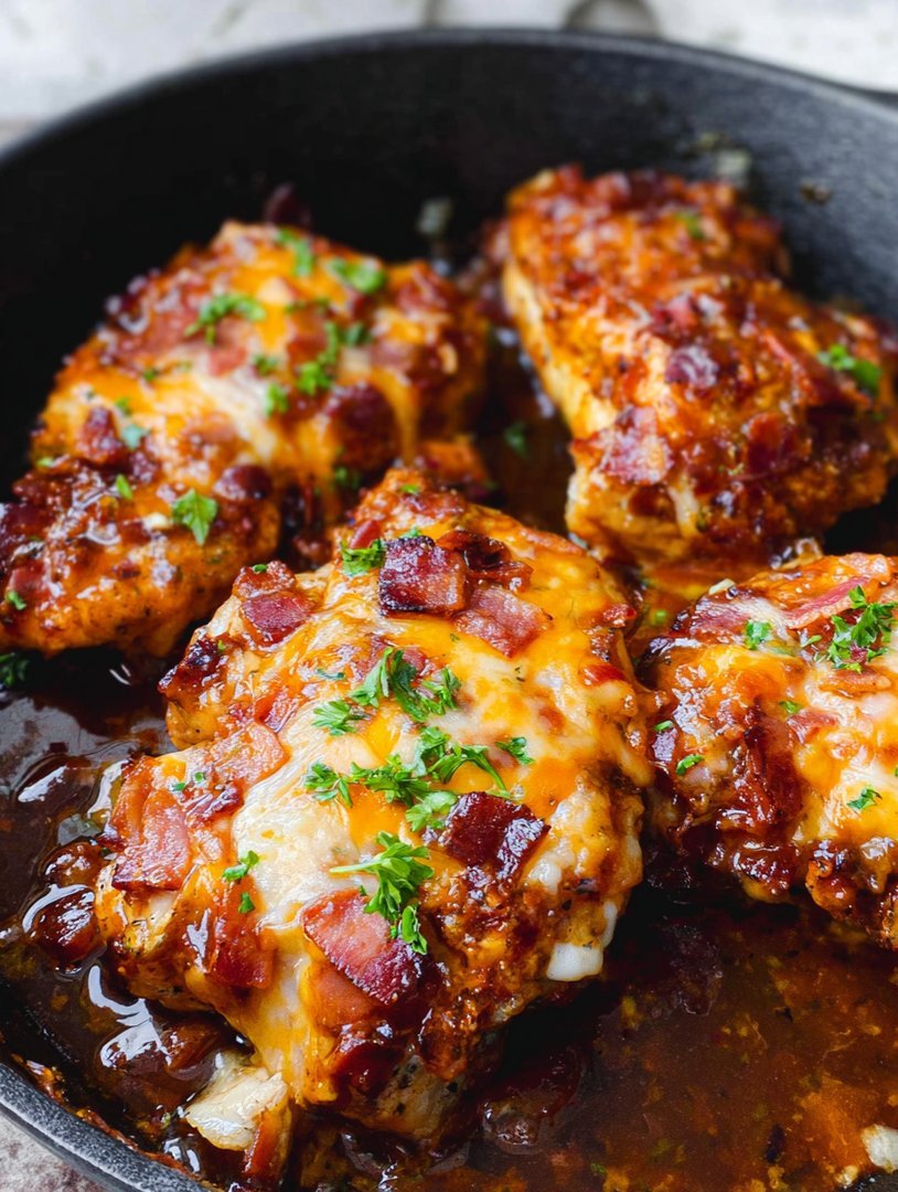 cowboy bbq turkey bacon cheddar chicken image 2